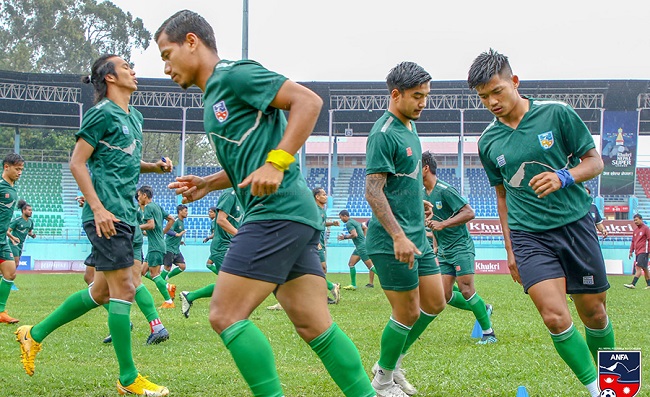 विश्वकप क्वालिफायरको लागी नेपाली फुटबल टिम आज इराक प्रस्थान गर्दै